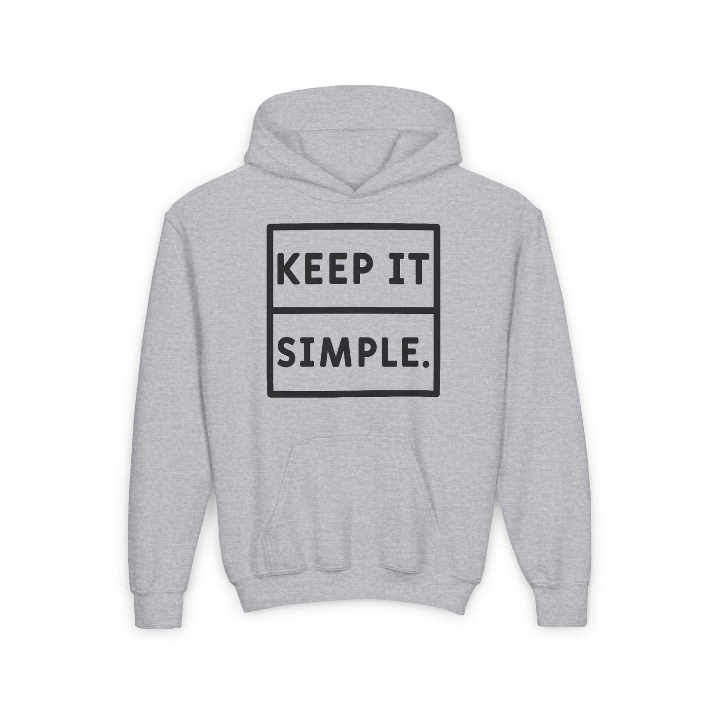 Keep It Simple Youth Heavy Blend Hooded Sweatshirt