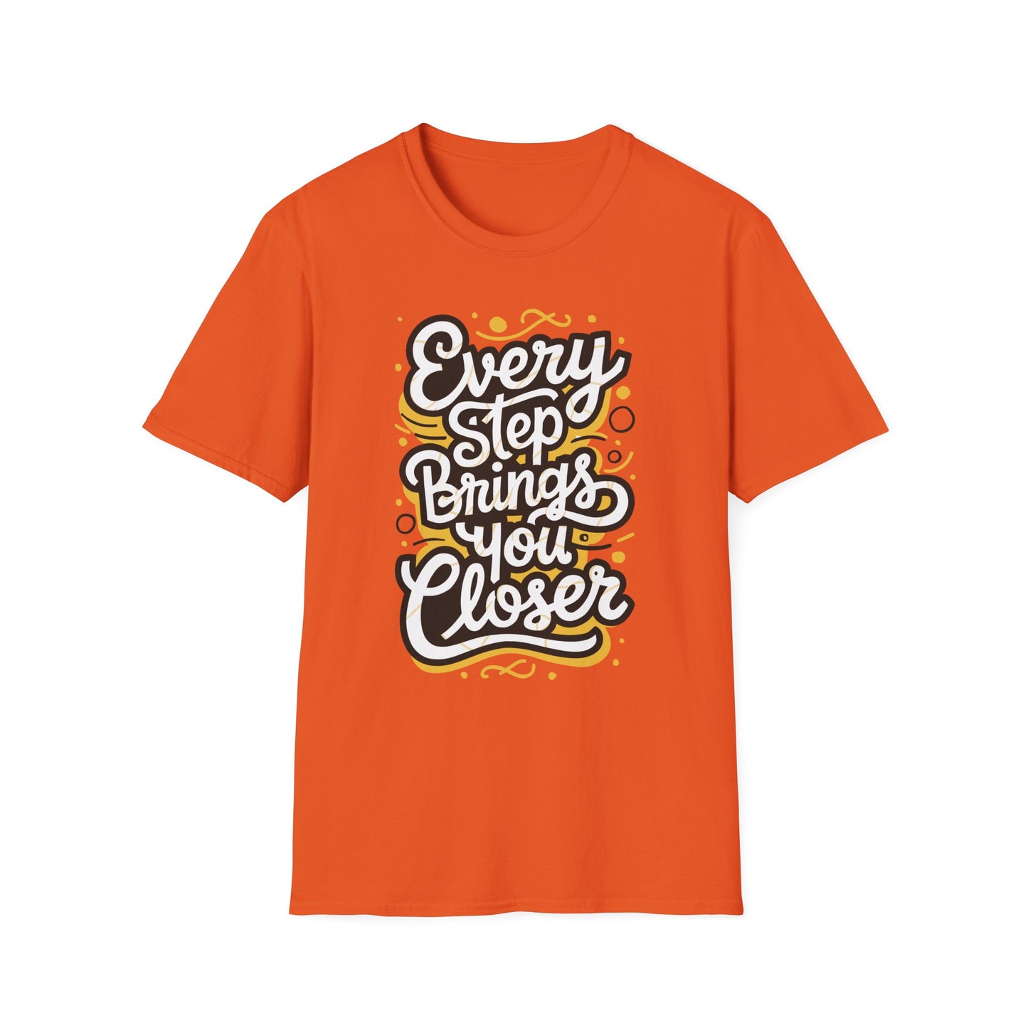 Every Step Brings You Closer Unisex Softstyle T-Shirt