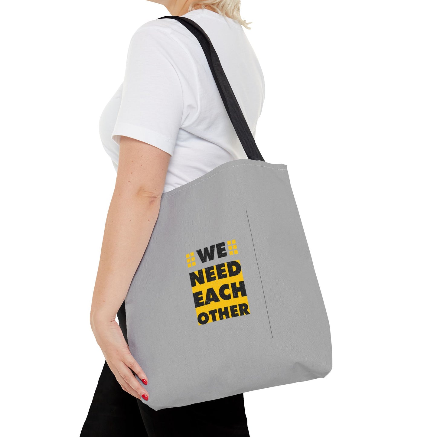 We Need Each Other Tote Bag (AOP)