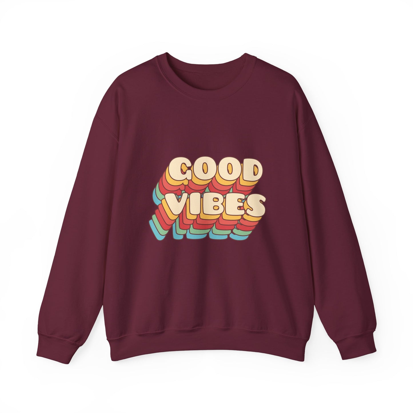 Good Vibes Unisex Heavy Blend™ Crewneck Sweatshirt