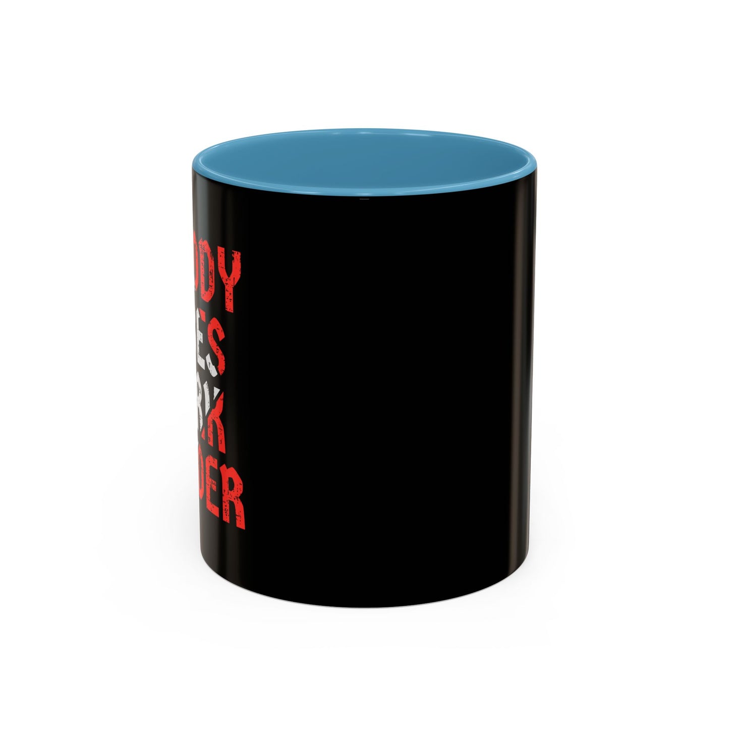 Nobody Cares Work Harder Accent Coffee Mug (11, 15oz)