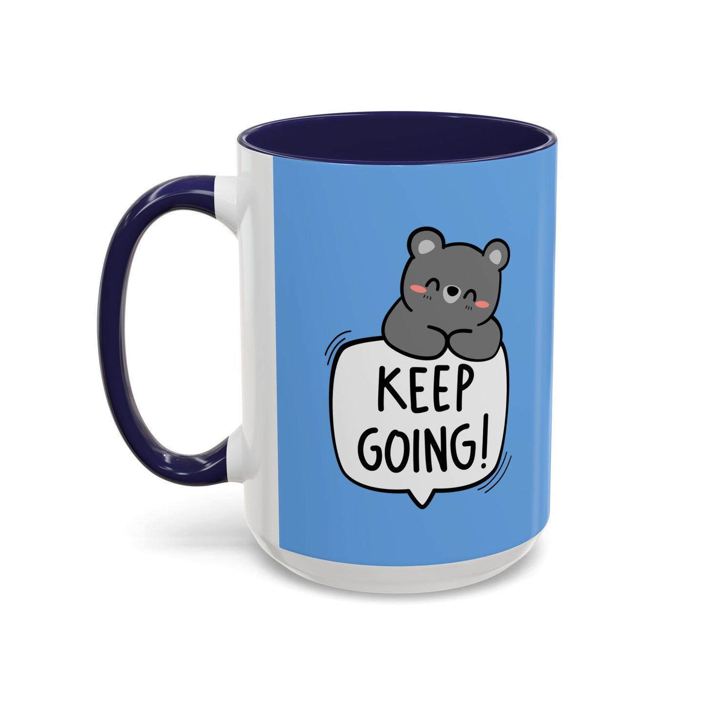 Keep Going Accent Coffee Mug (11, 15oz)