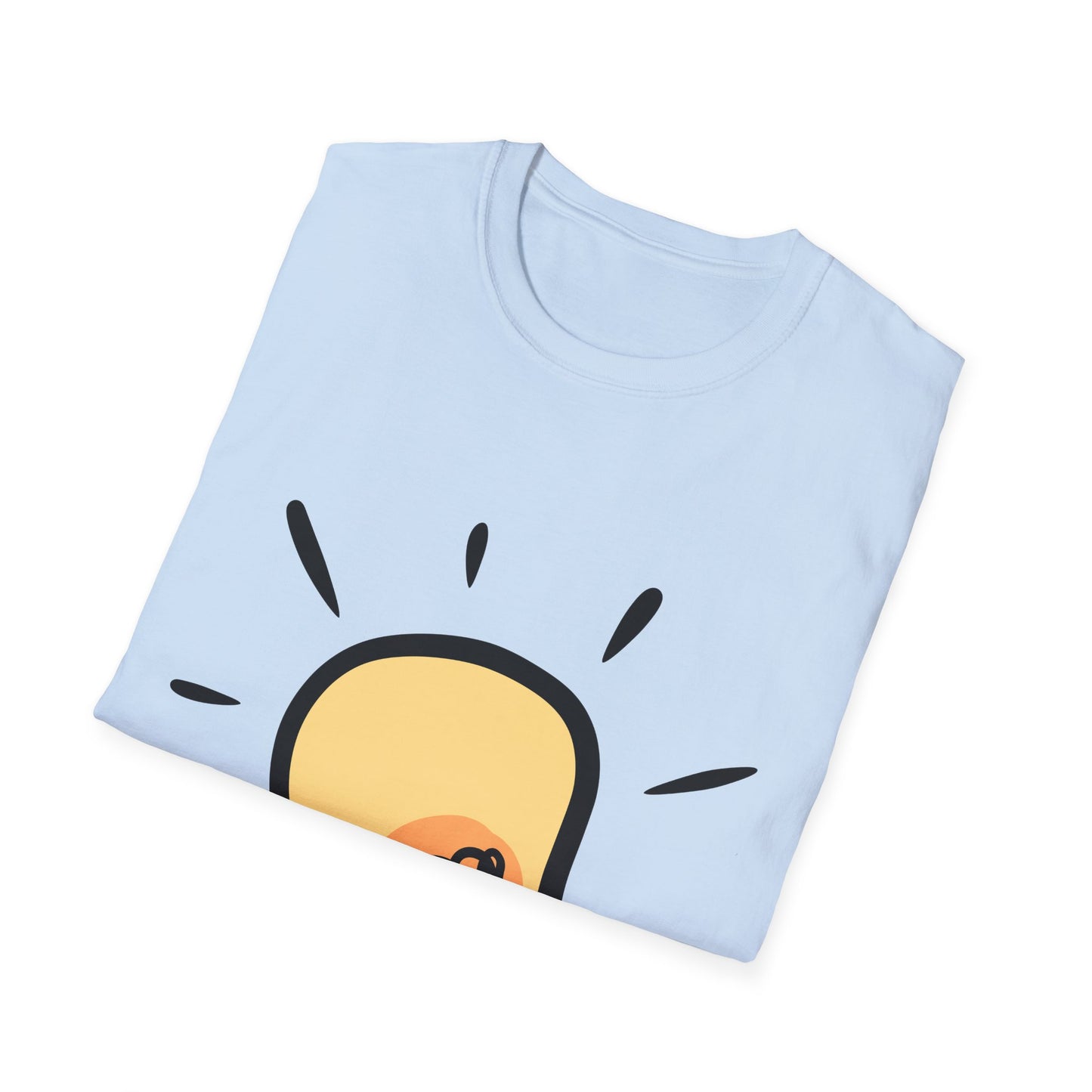 Inspire Idea Bulb Unisex Softstyle T-Shirt