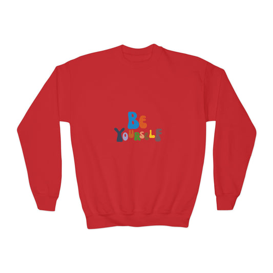 Be Yourself Youth Crewneck Sweatshirt