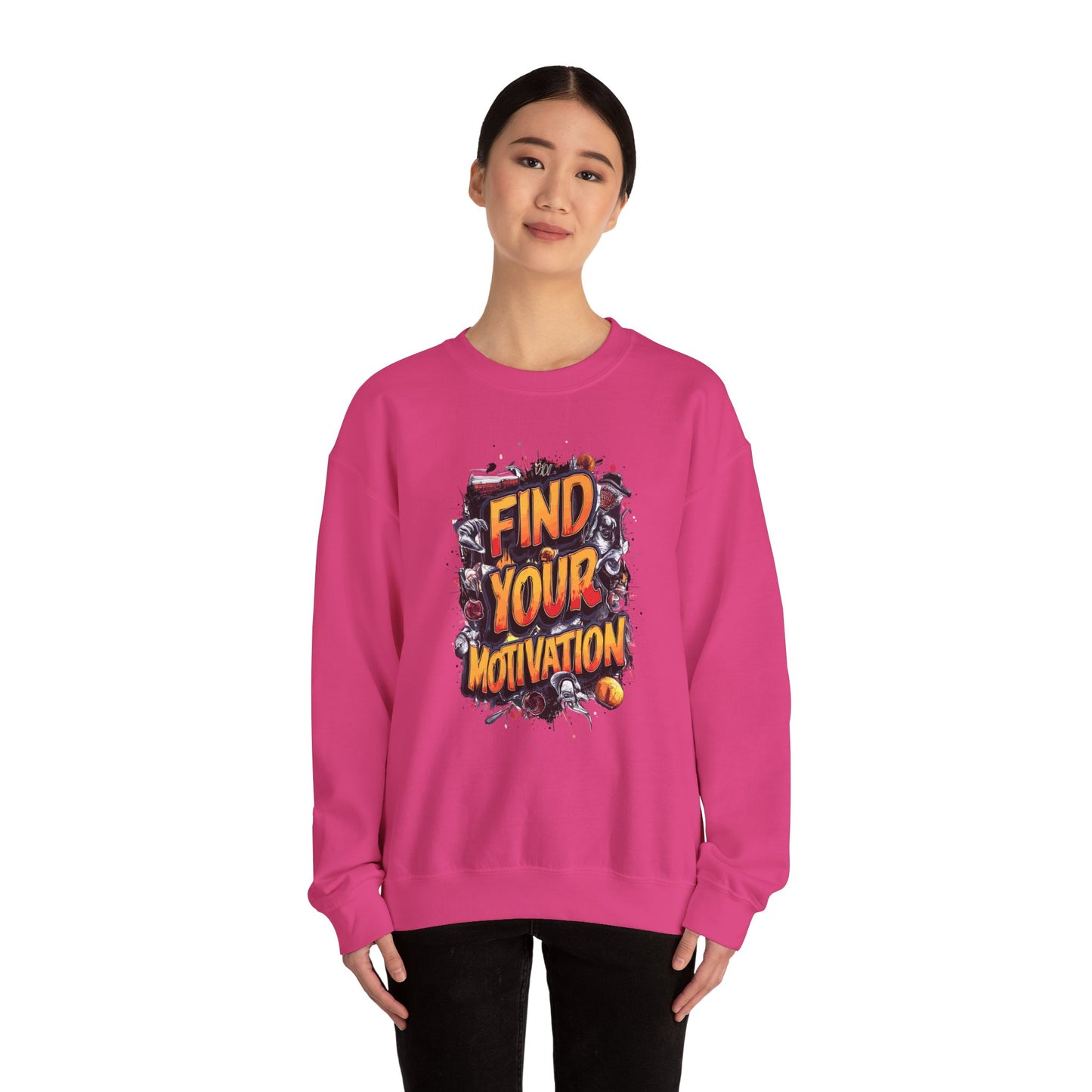 Find Your Motivation Unisex Heavy Blend™ Crewneck Sweatshirt