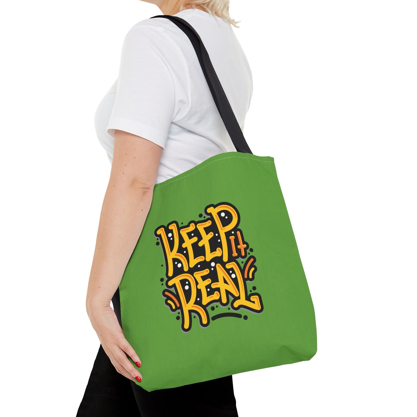 Keep It Real Tote Bag (AOP)