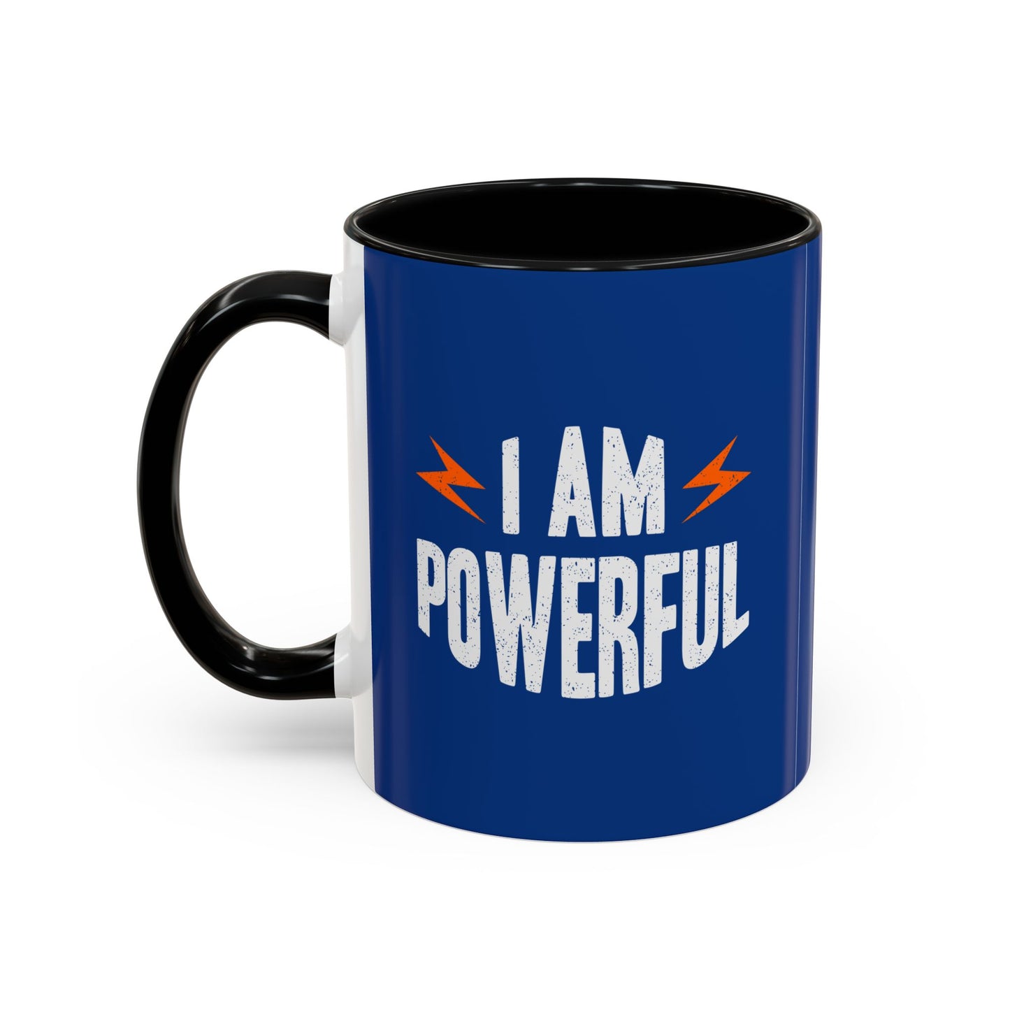 I Am Powerful Accent Coffee Mug (11, 15oz)