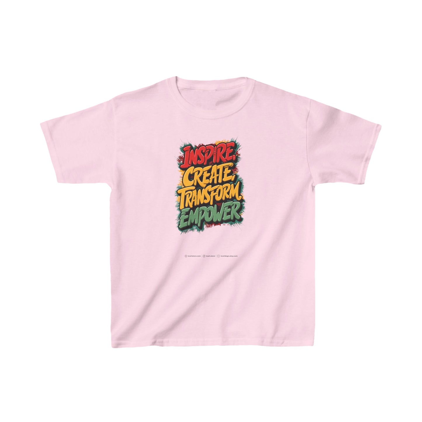 Inspire Create Transform Empower Kids Heavy Cotton™ Tee