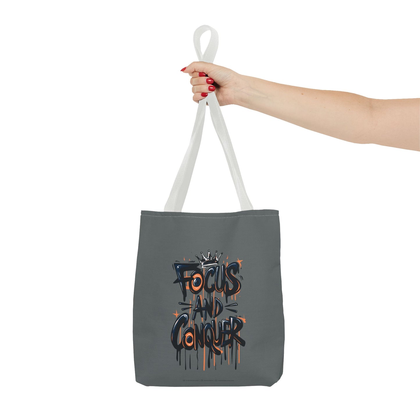 Focus And Conquer Tote Bag (AOP)