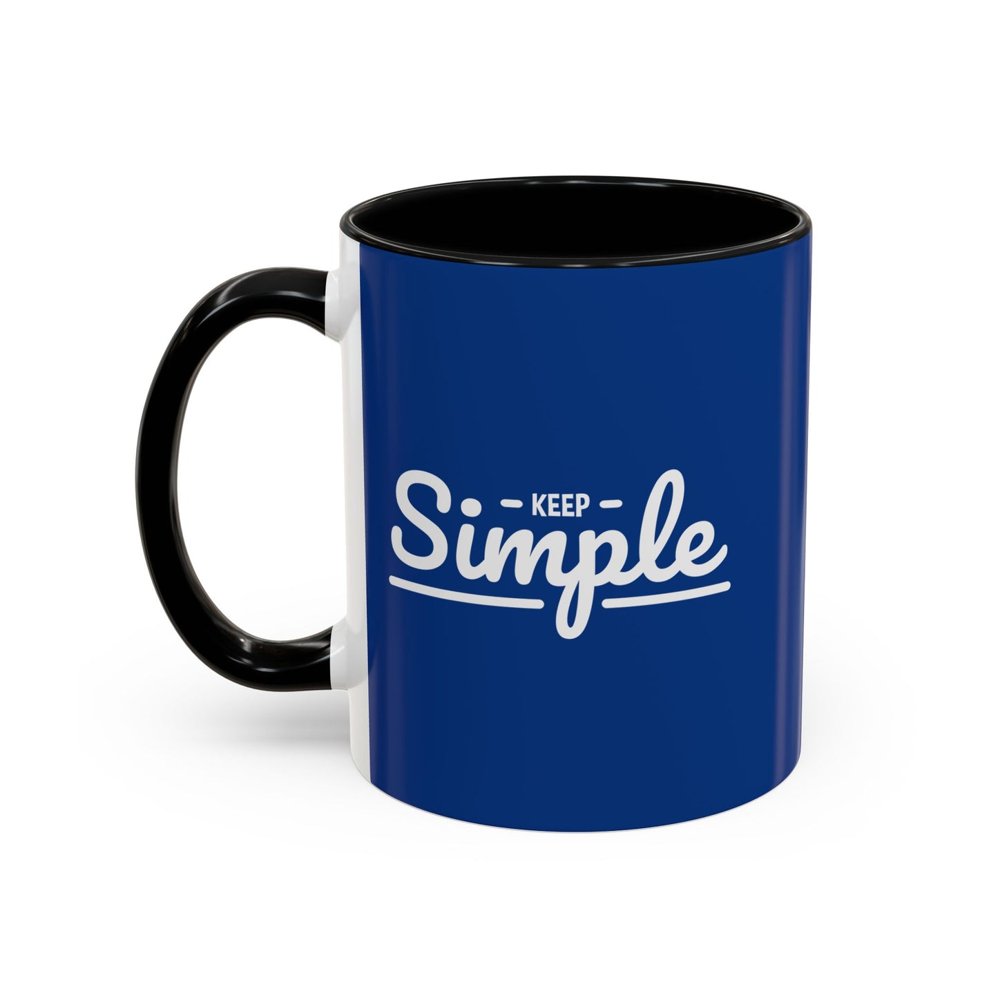 Keep Simple Accent Coffee Mug (11, 15oz)