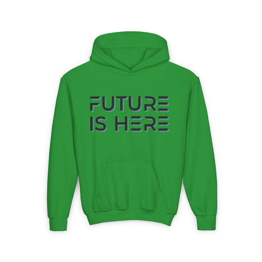 Future Is Here Youth Heavy Blend Hooded Sweatshirt