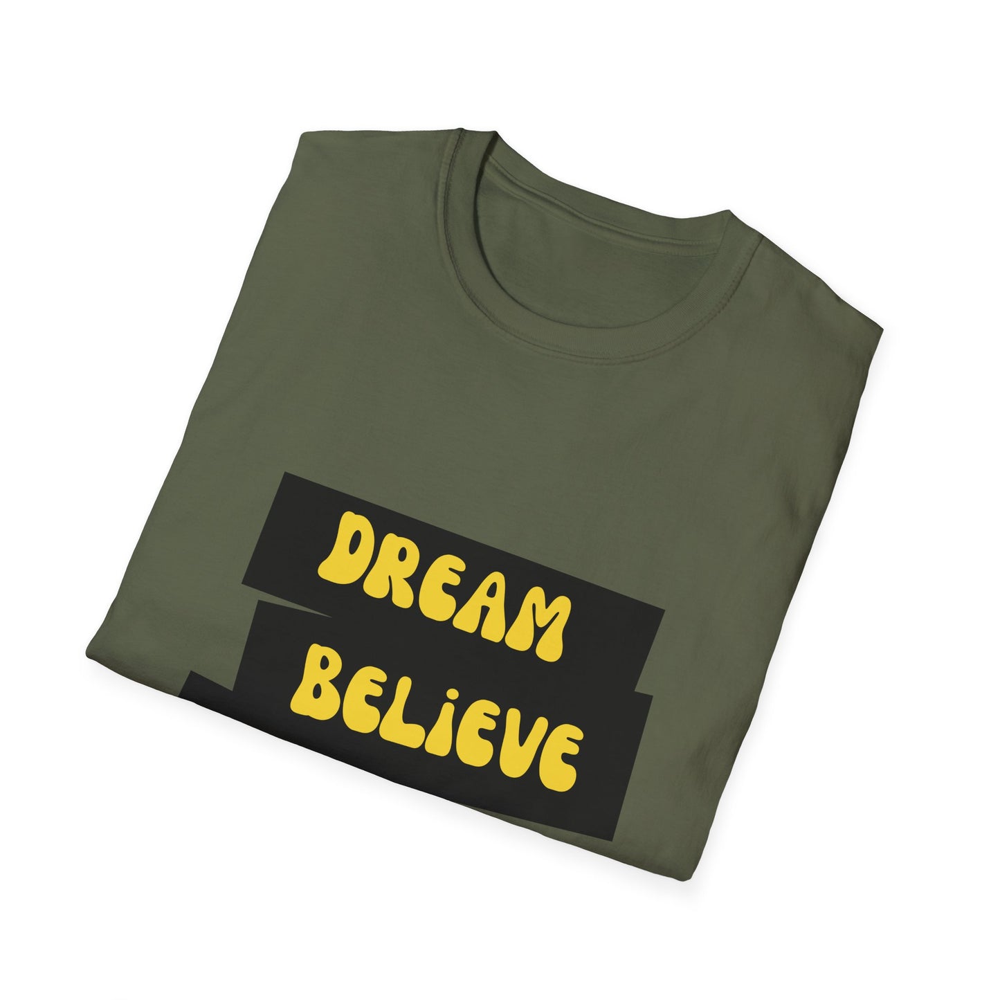 Dream Believe Plan Execute Unisex Softstyle T-Shirt