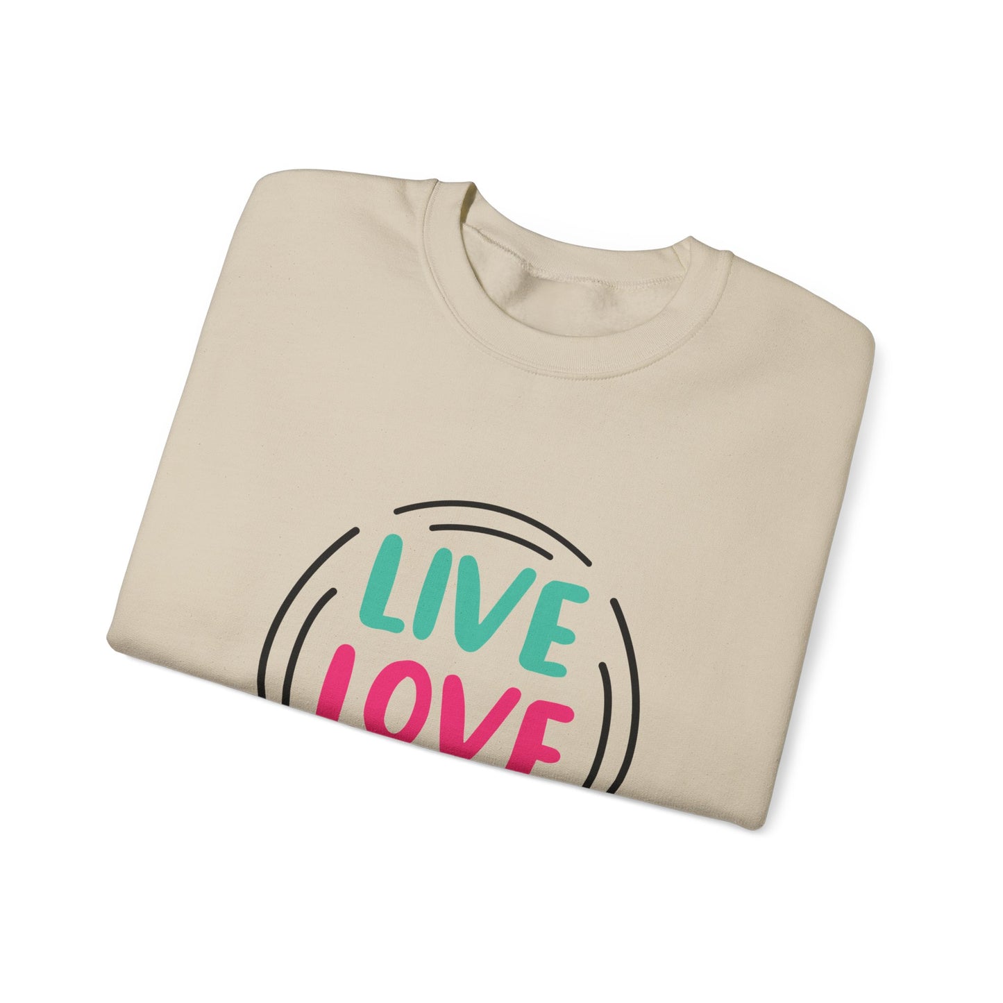 Live Love Laugh Unisex Heavy Blend™ Crewneck Sweatshirt