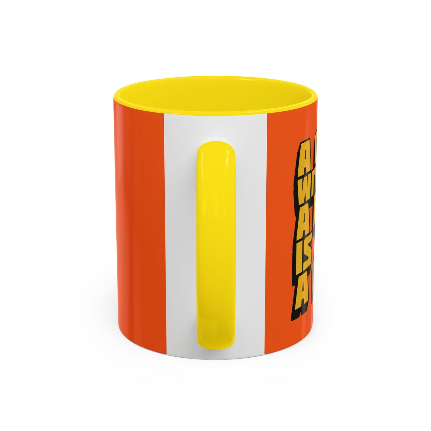 A Goal Without A Plan Is Just A Wish Accent Coffee Mug (11, 15oz)