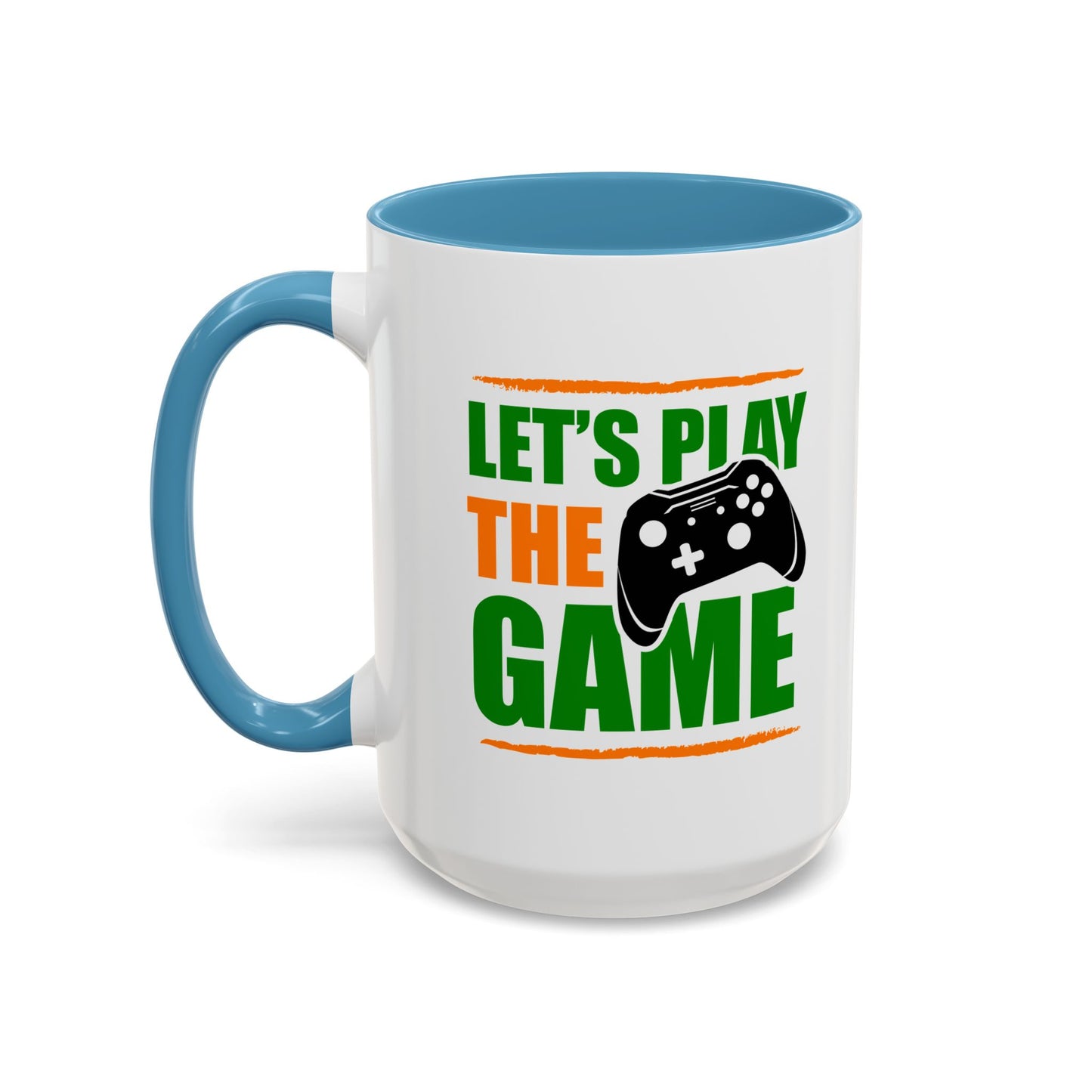 Let's Play The Game Accent Coffee Mug (11, 15oz)