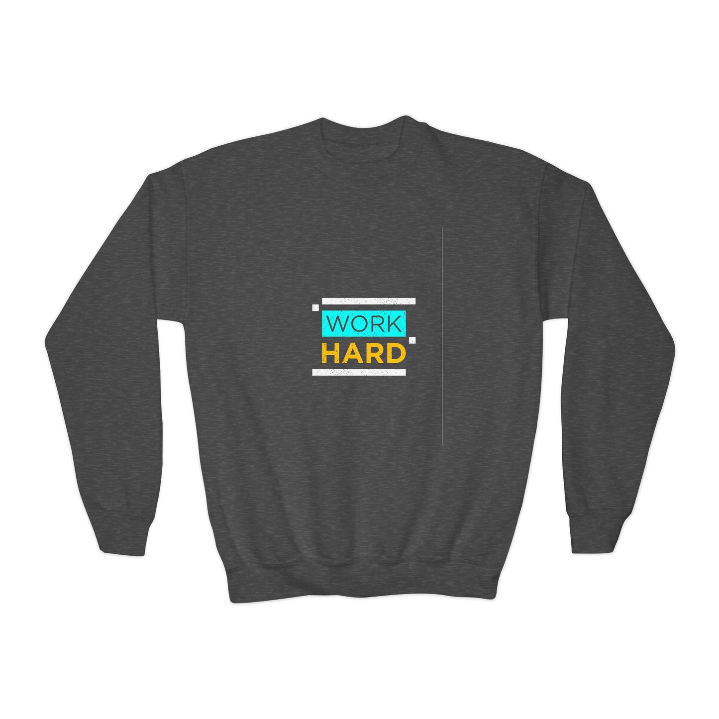 Work Hard Youth Crewneck Sweatshirt