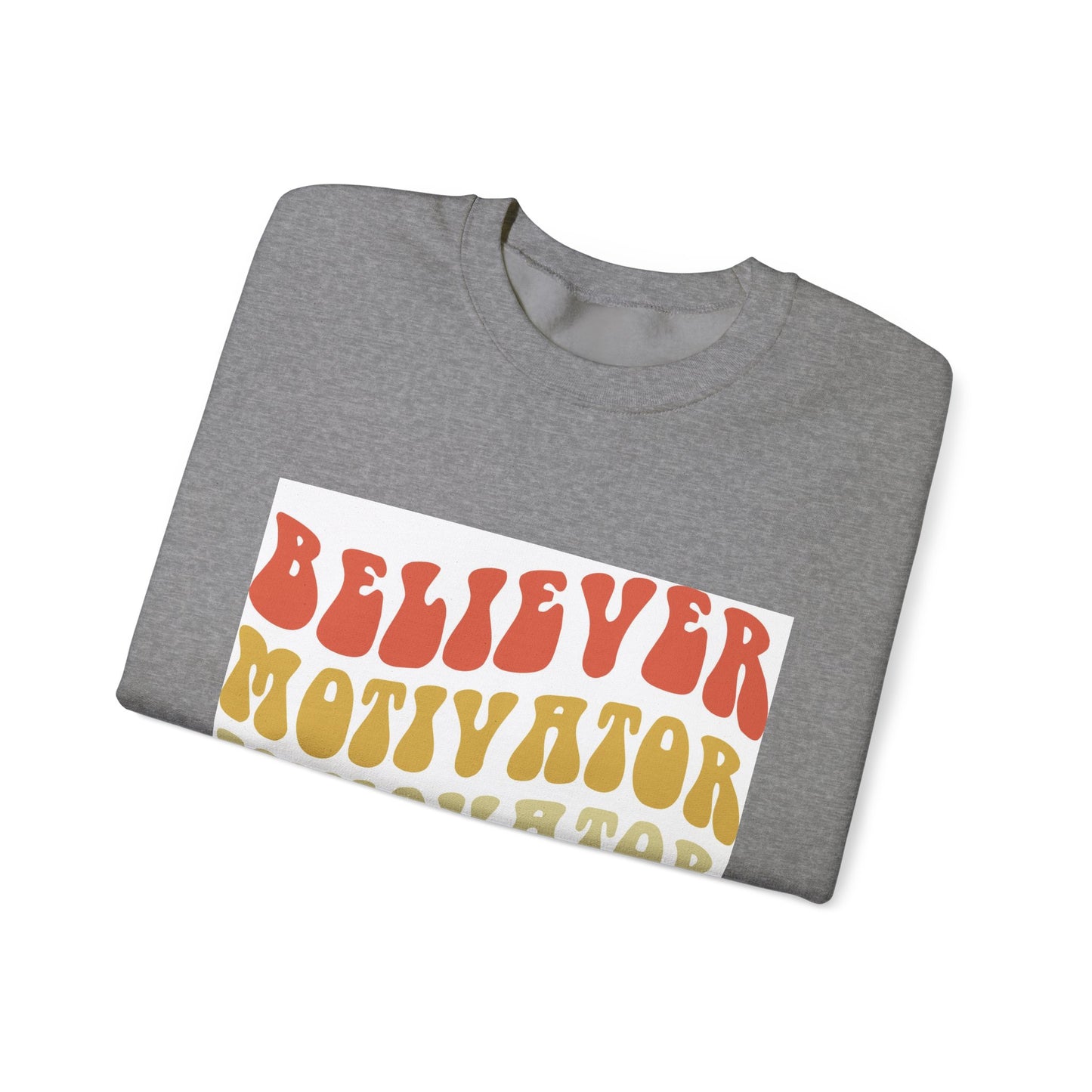 Believer Motivator Innovator Educator Unisex Heavy Blend™ Crewneck Sweatshirt