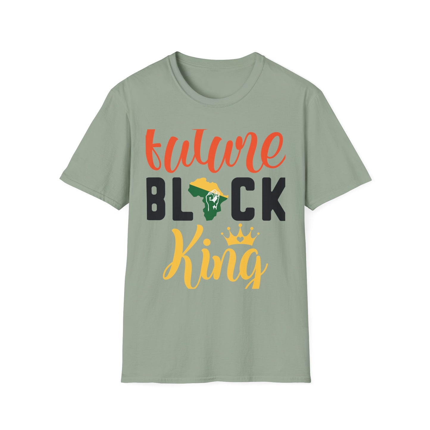 Future Black King Unisex Softstyle T-Shirt