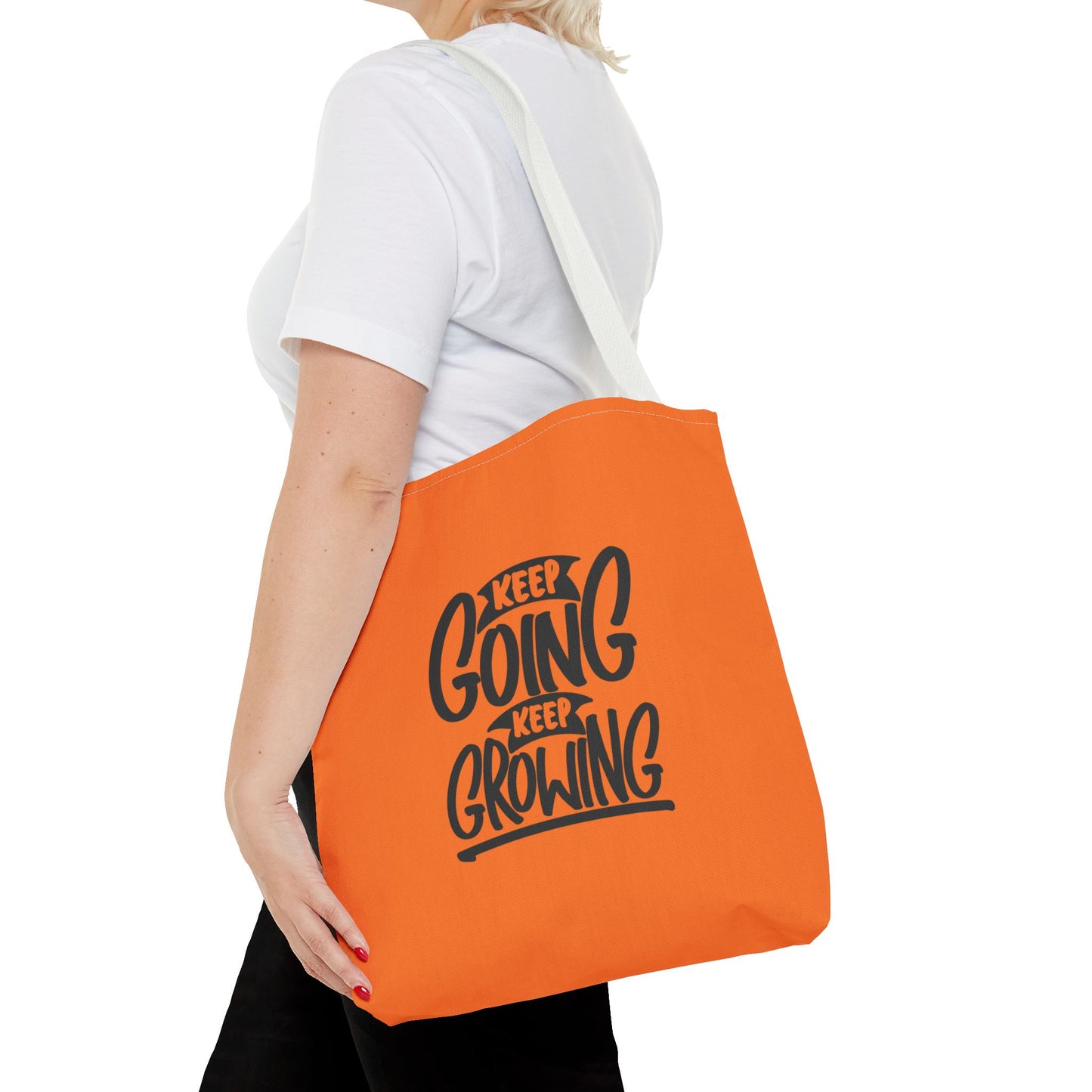 Keep Going Keep Growing Tote Bag (AOP)