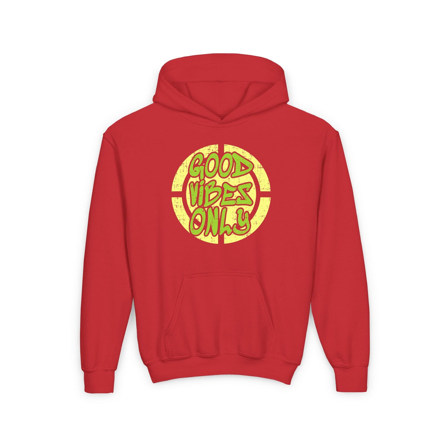 Good Vibes Only Youth Heavy Blend Hooded Sweatshirt