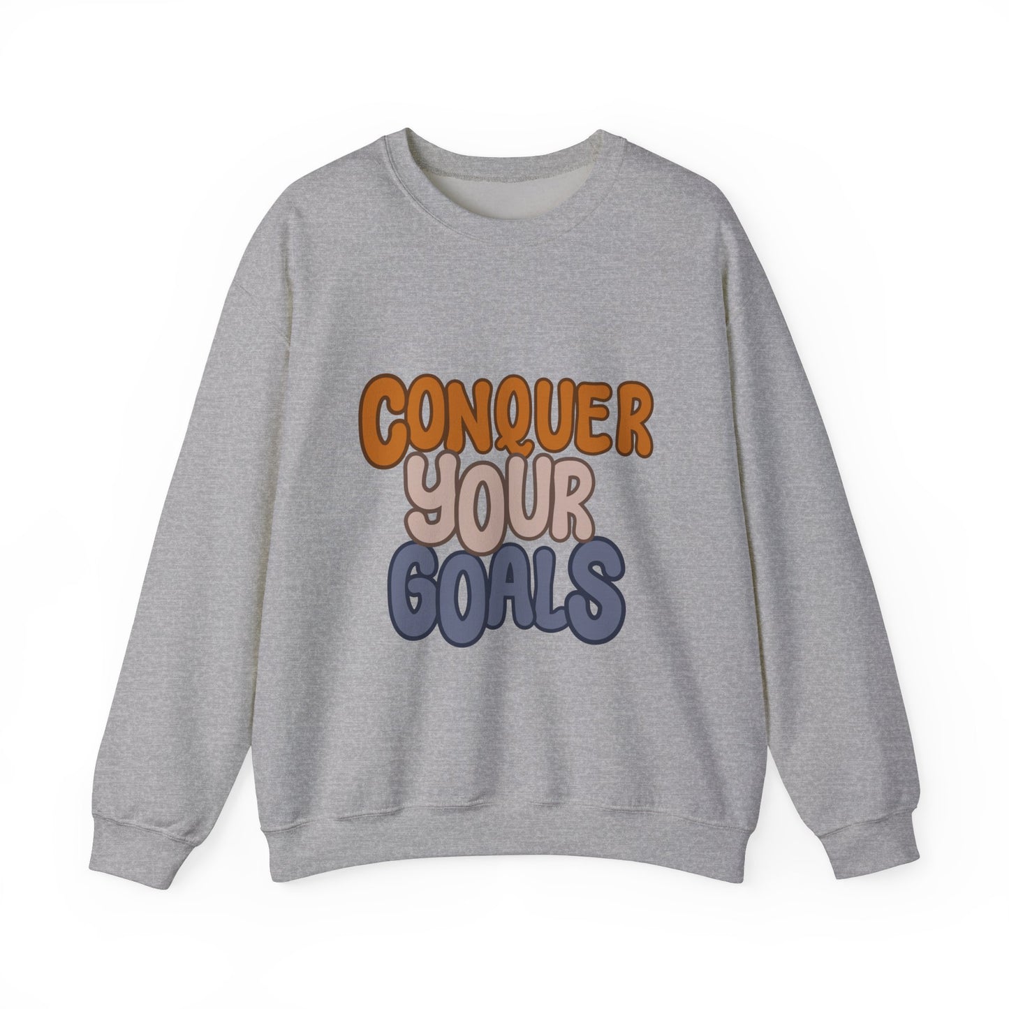 Conquer Your Goals Unisex Heavy Blend™ Crewneck Sweatshirt