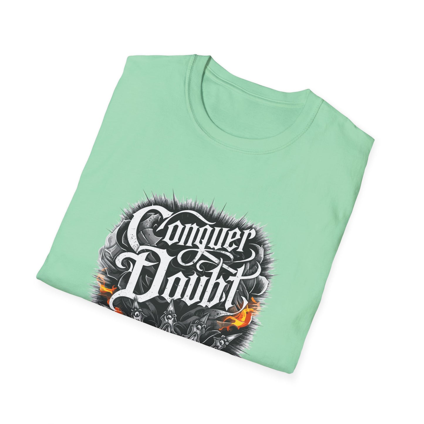 Conguer Doubt Unisex Softstyle T-Shirt