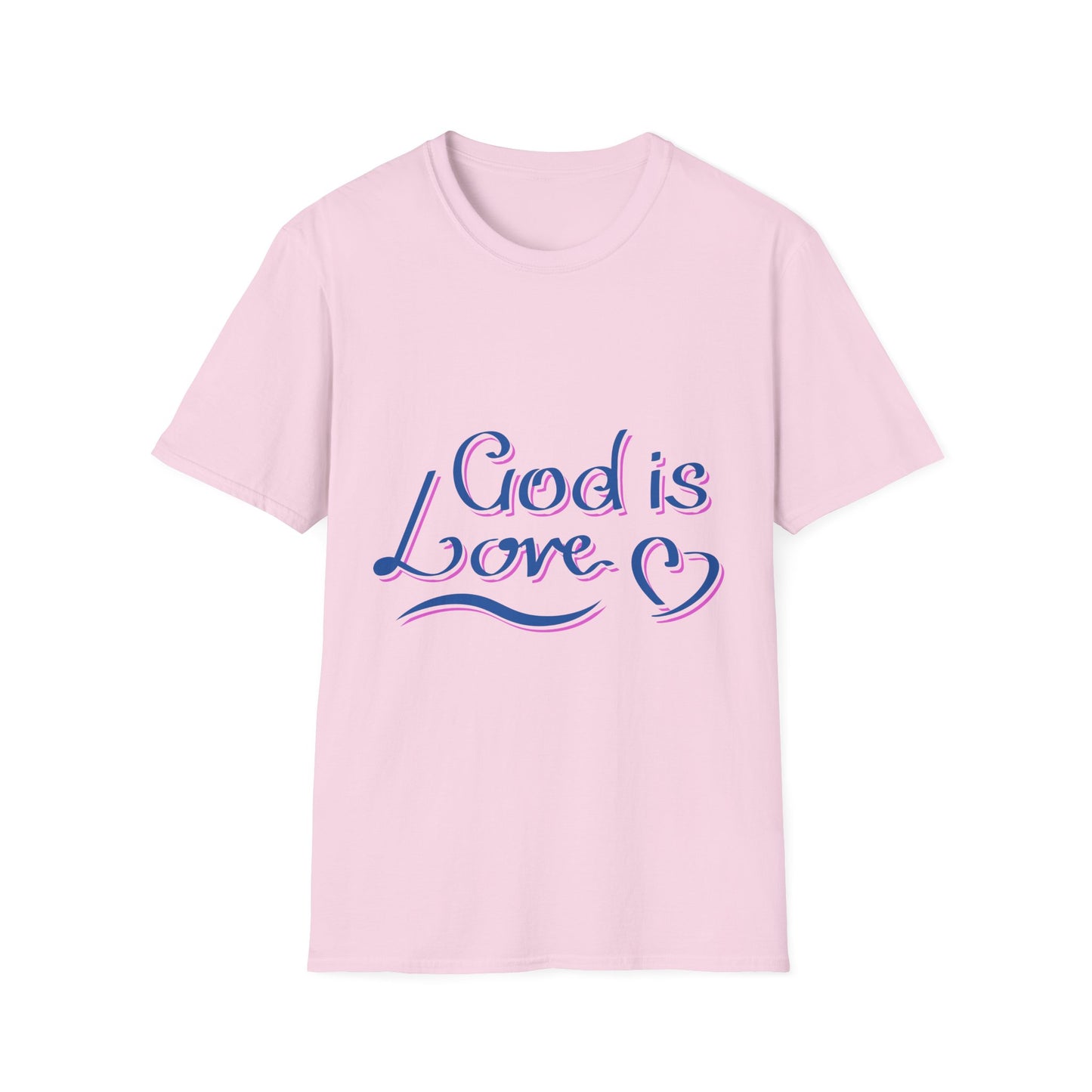 God is Love Unisex Softstyle T-Shirt
