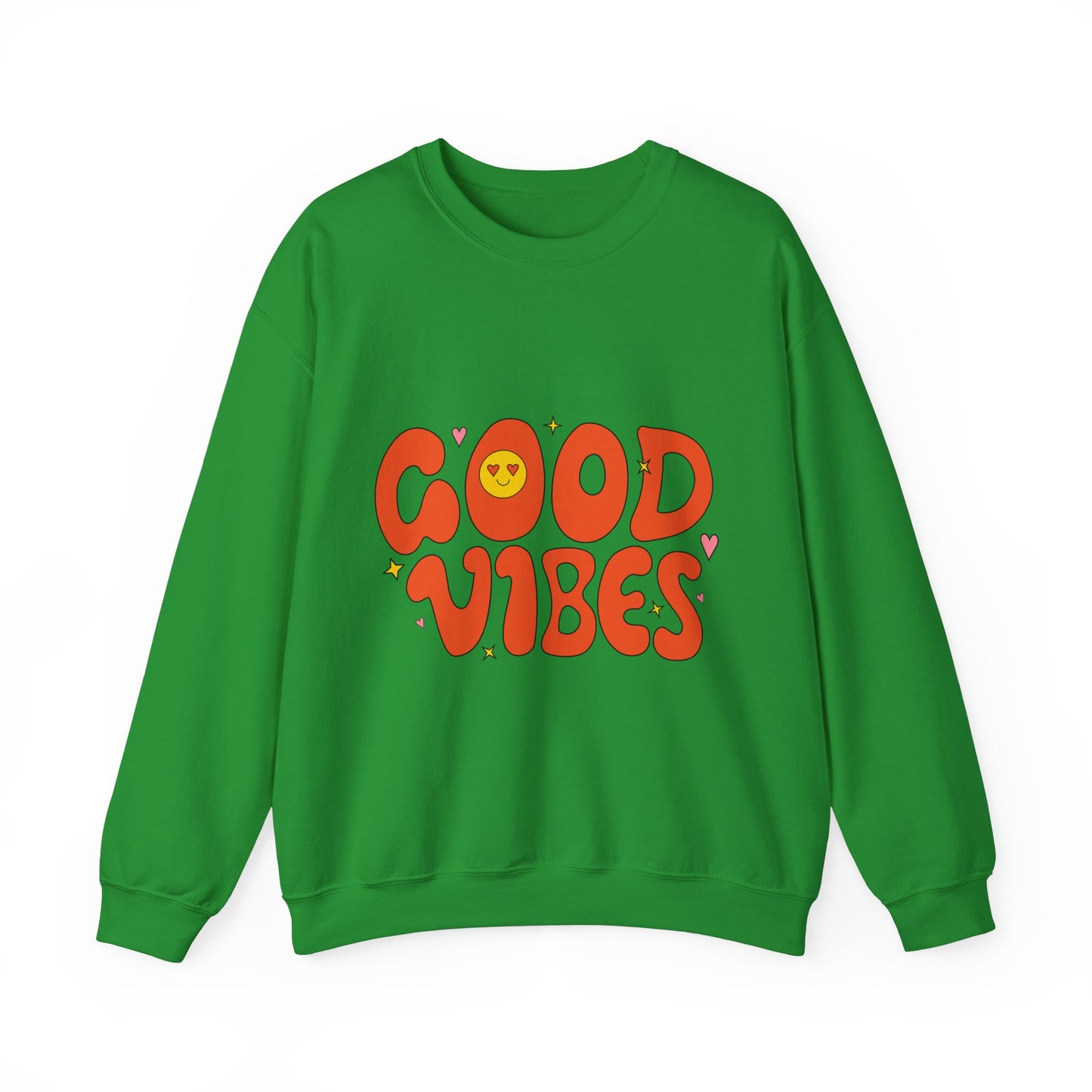 Good Vibes Unisex Heavy Blend™ Crewneck Sweatshirt