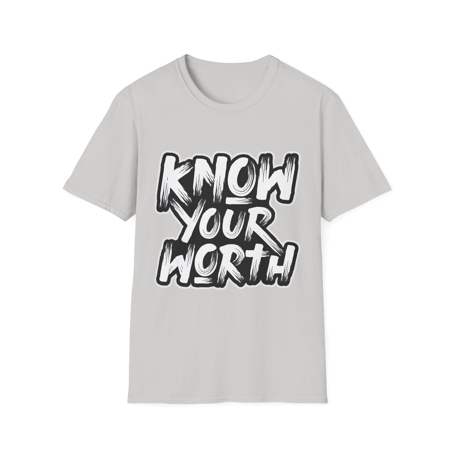 Know Your Worth Unisex Softstyle T-Shirt