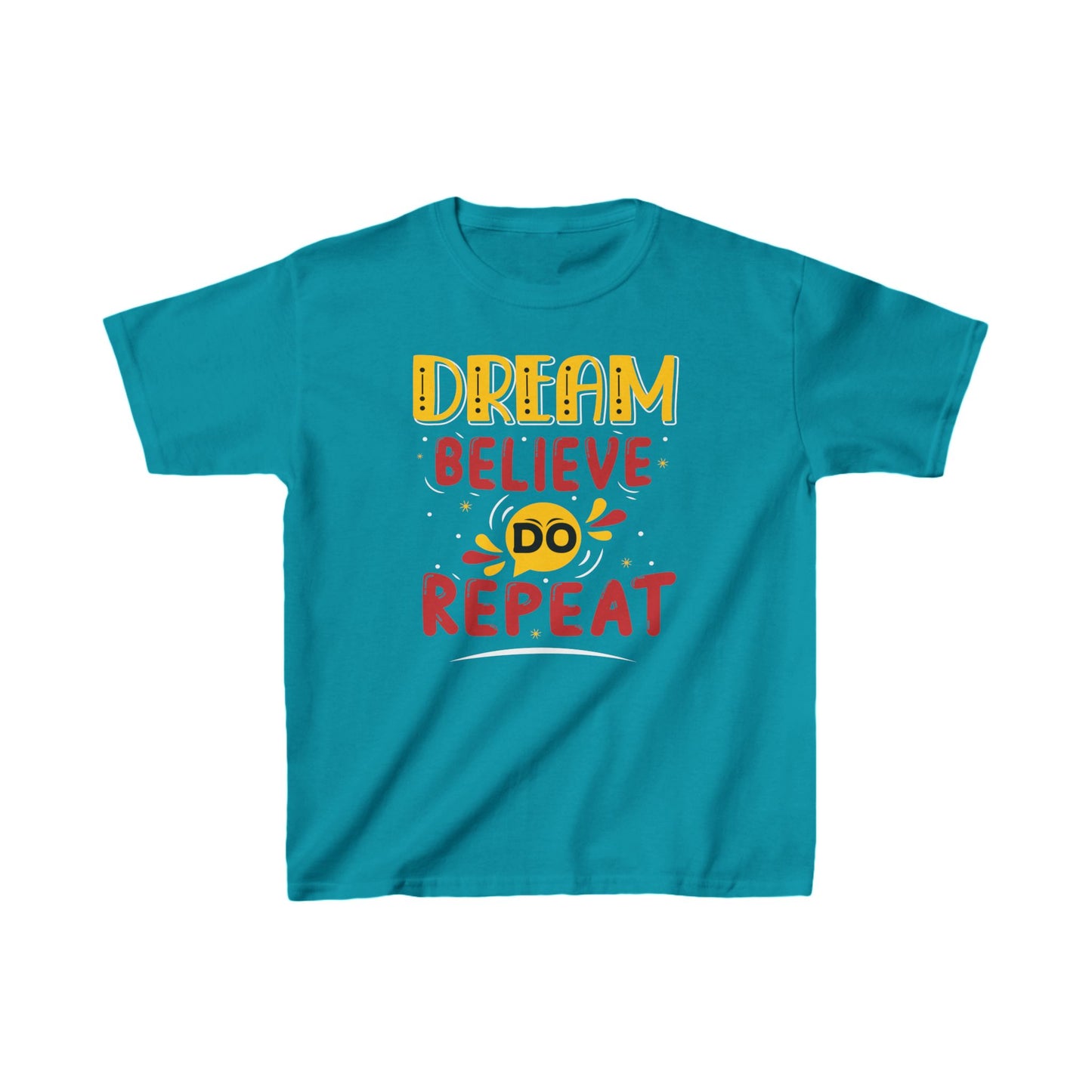 Dream Believe Repeat Kids Heavy Cotton™ Tee