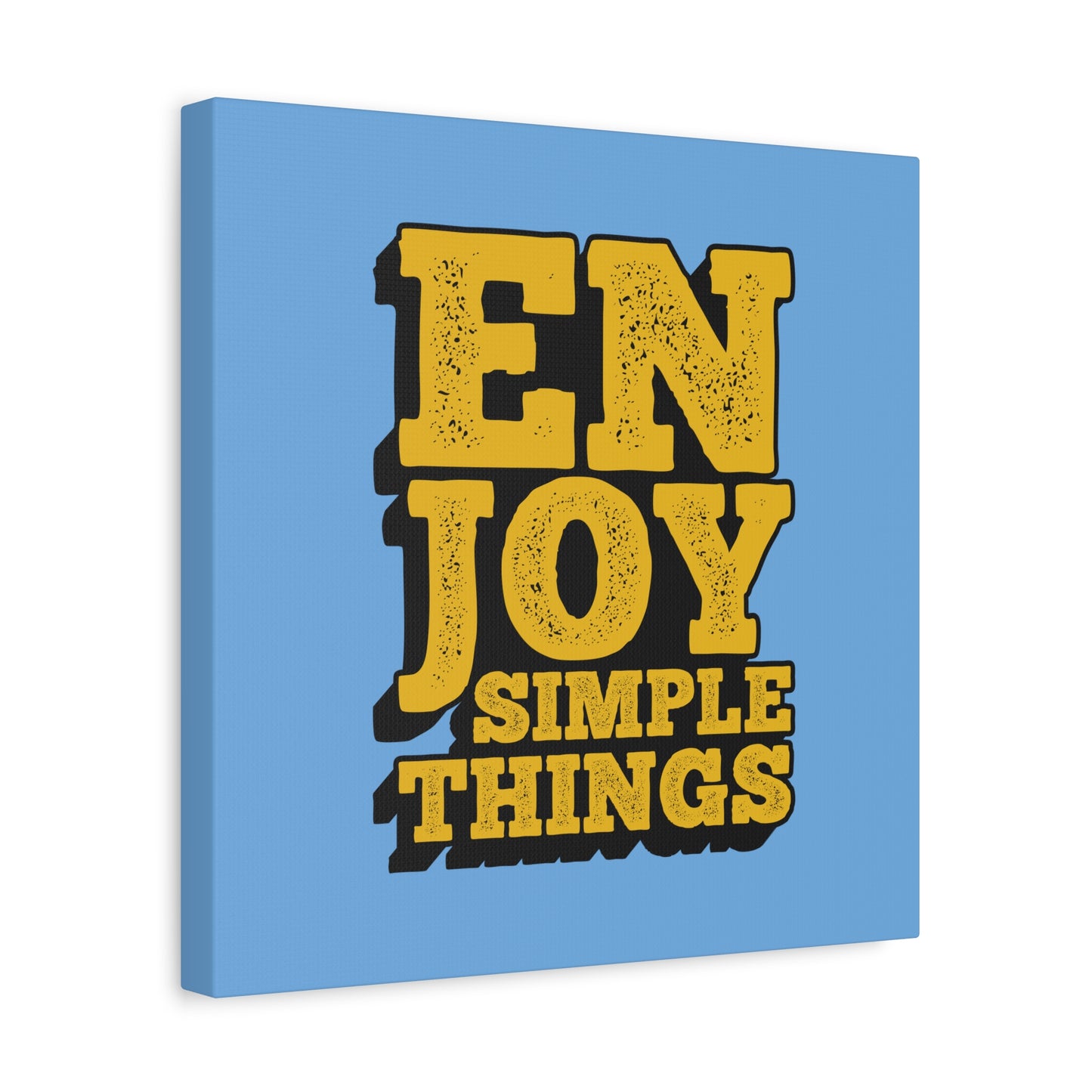 Enjoy Simple Things Matte Canvas, Stretched, 1.25"