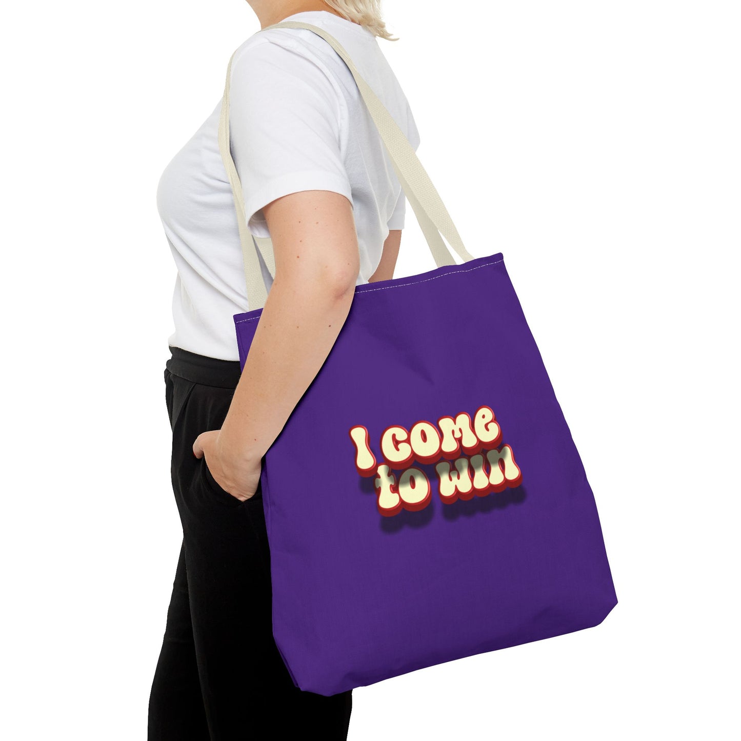 I Come To Win Tote Bag (AOP)