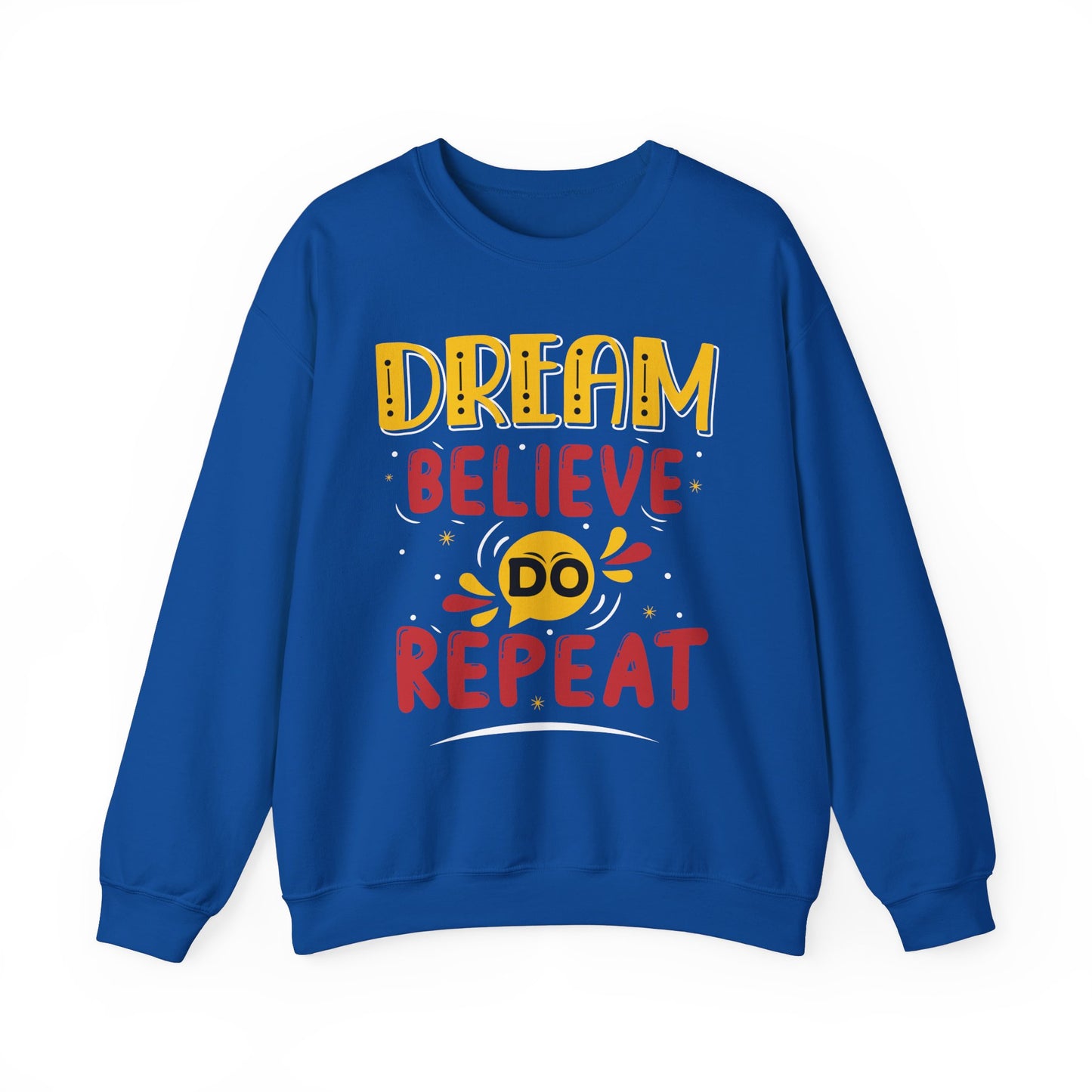 Dream Believe Repeat Unisex Heavy Blend™ Crewneck Sweatshirt