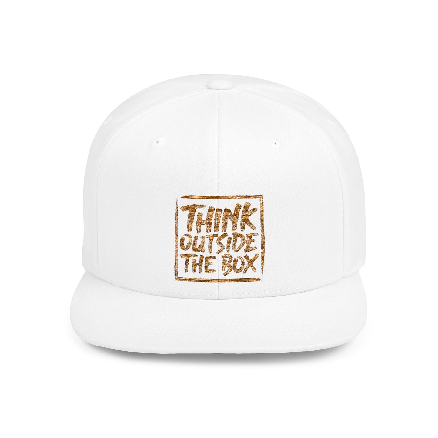 Think Outsidethe Box Flat Bill Snapback