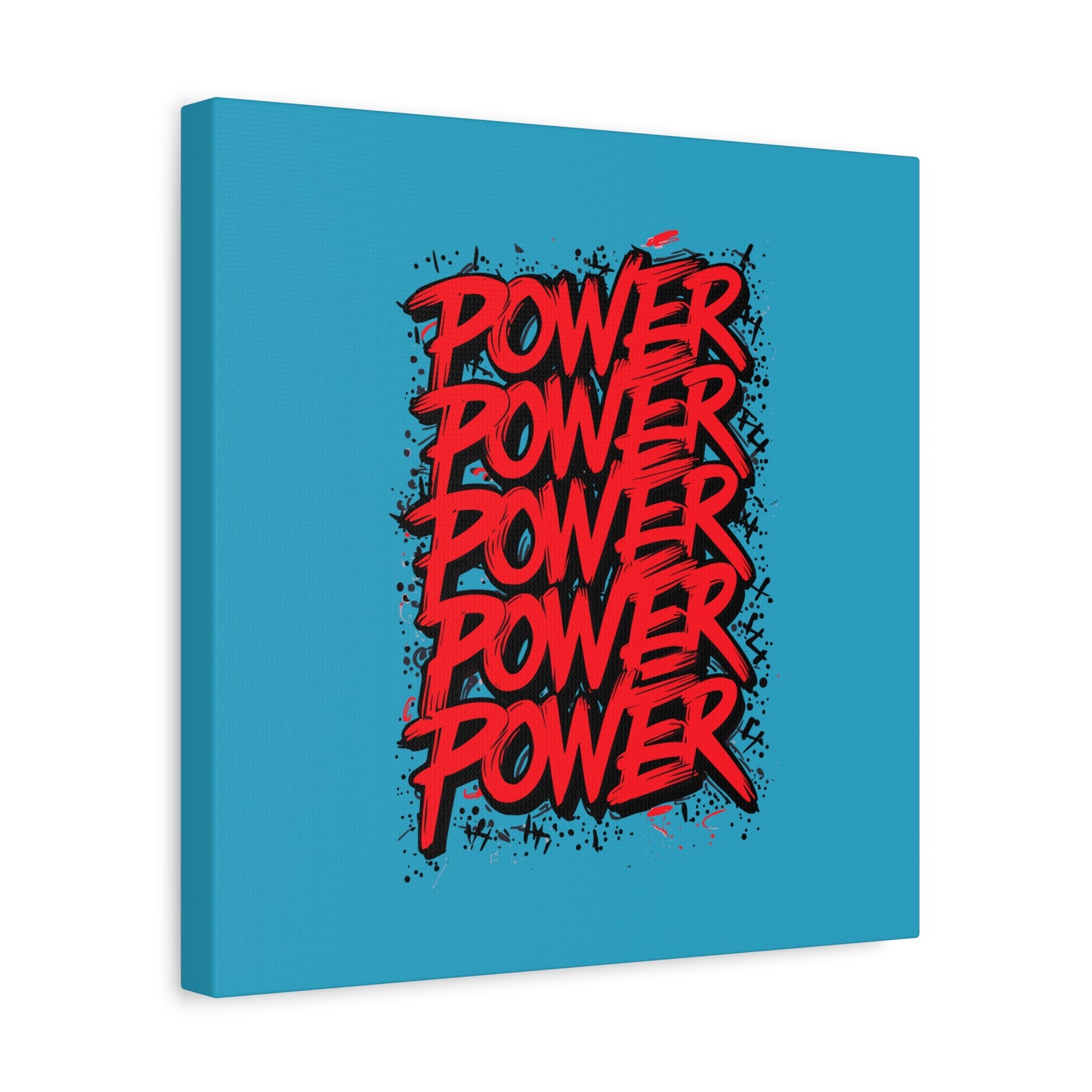 Power Matte Canvas, Stretched, 1.25"