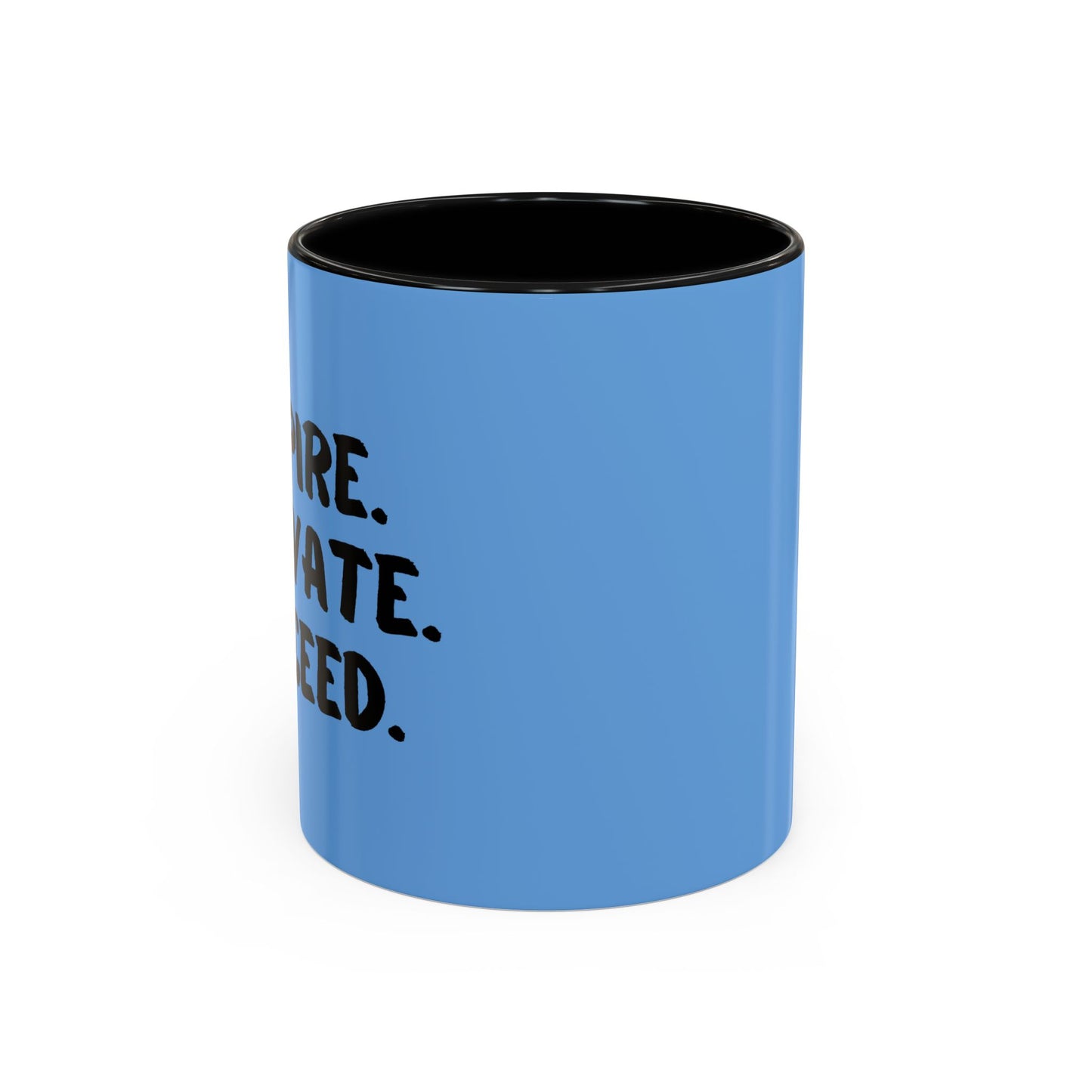 Inspire Motivate Succeed Accent Coffee Mug (11, 15oz)