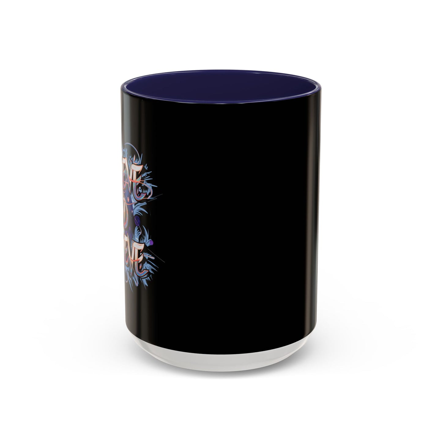Believe And Achieve Accent Coffee Mug (11, 15oz)