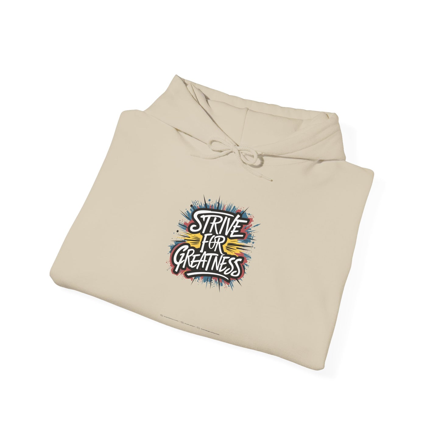 Strive For Greatness Unisex Heavy Blend™ Hooded Sweatshirt