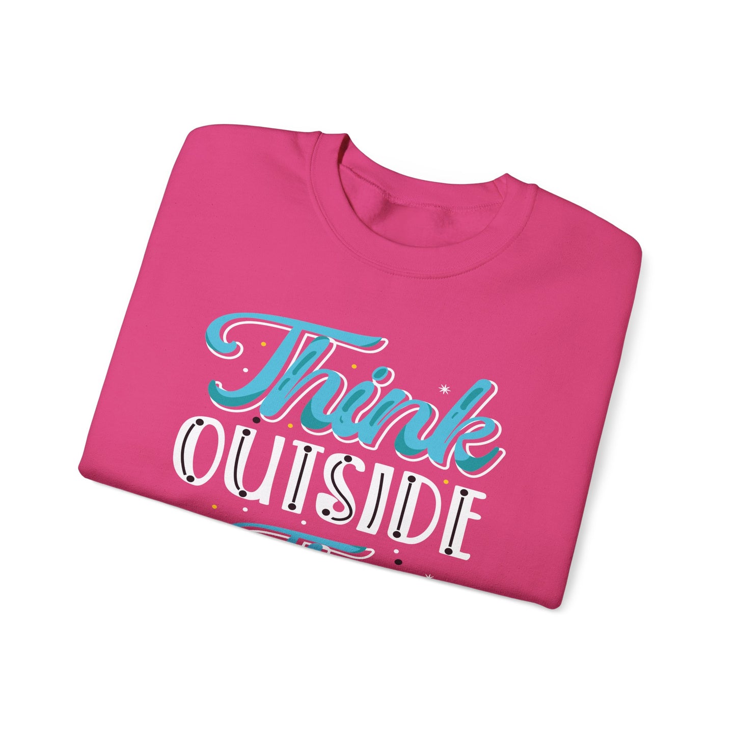 Think Outside The Box Unisex Heavy Blend™ Crewneck Sweatshirt