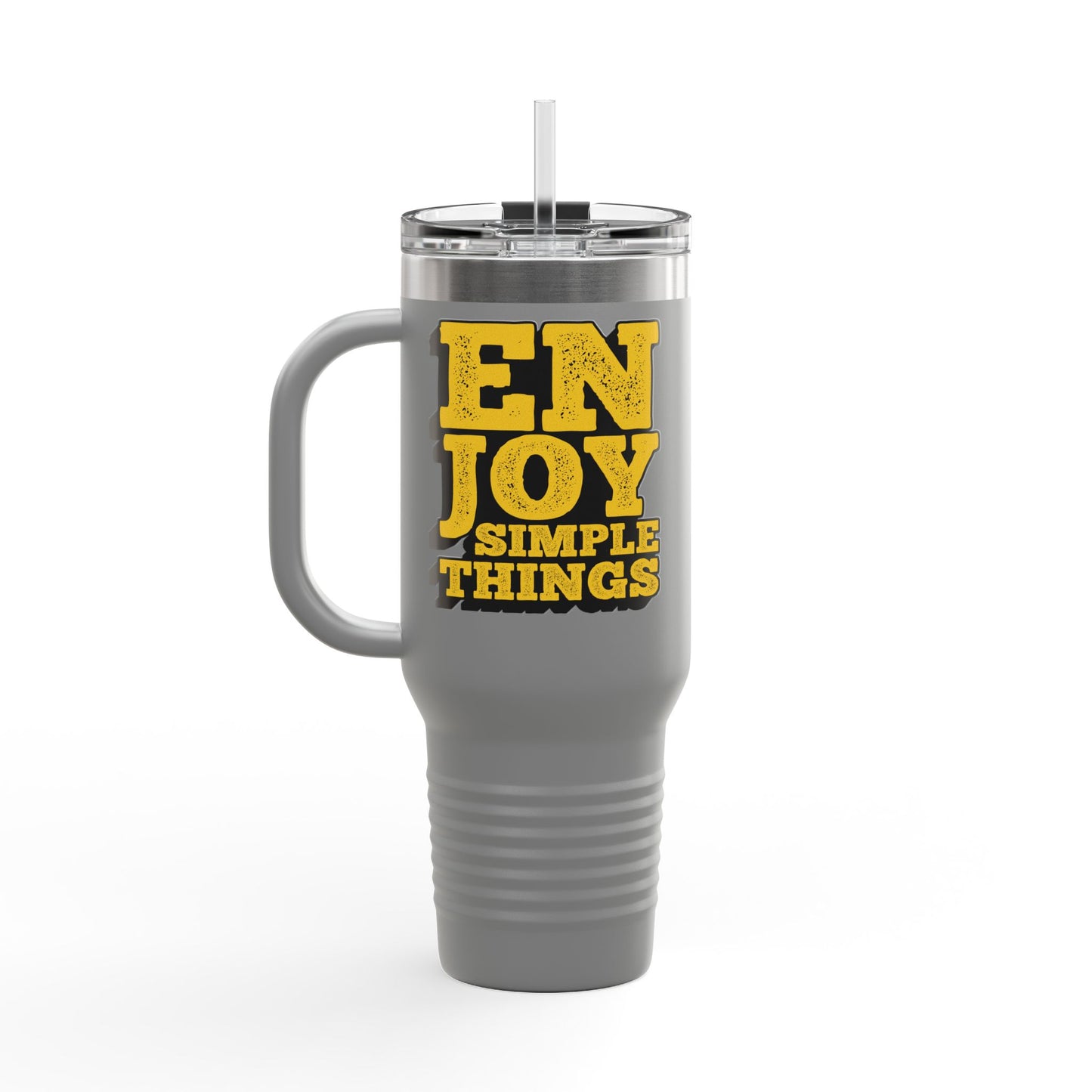 Enjoy Simple Things Insulated Travel Mug, 40oz
