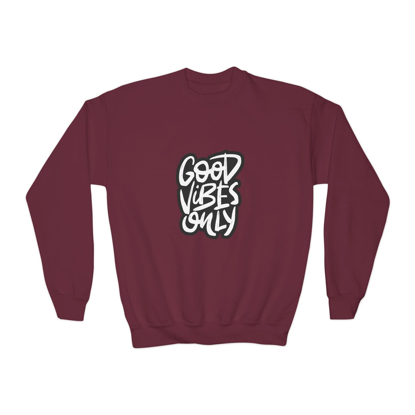 Good Vibes Only Youth Crewneck Sweatshirt