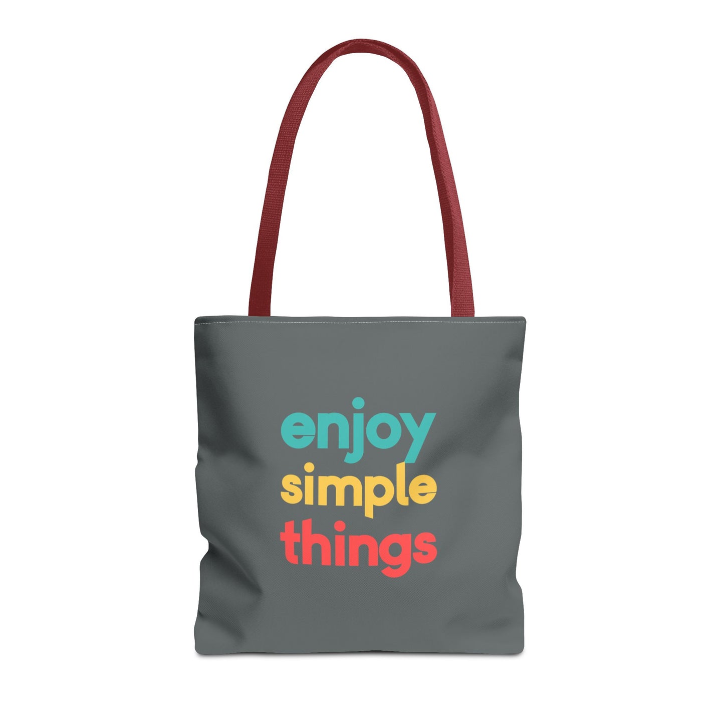 Enjoy Simple Things Tote Bag (AOP)