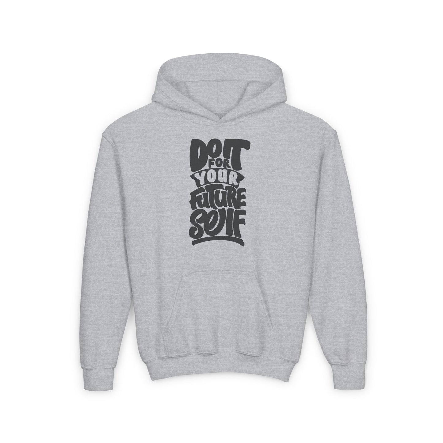Do It For Your Future Self Youth Heavy Blend Hooded Sweatshirt