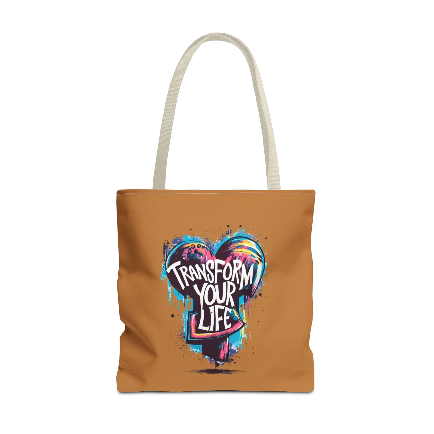 Transform Your Life Tote Bag (AOP)