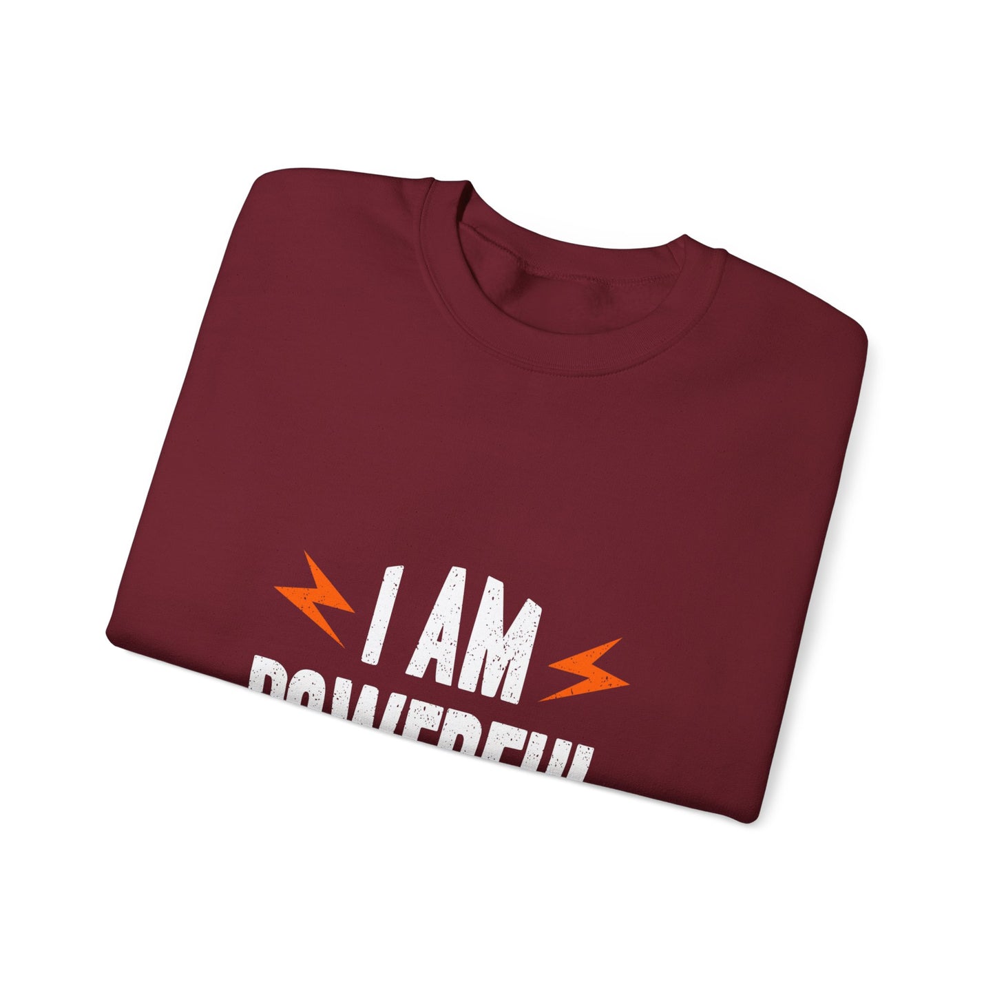 I Am Powerful Unisex Heavy Blend™ Crewneck Sweatshirt