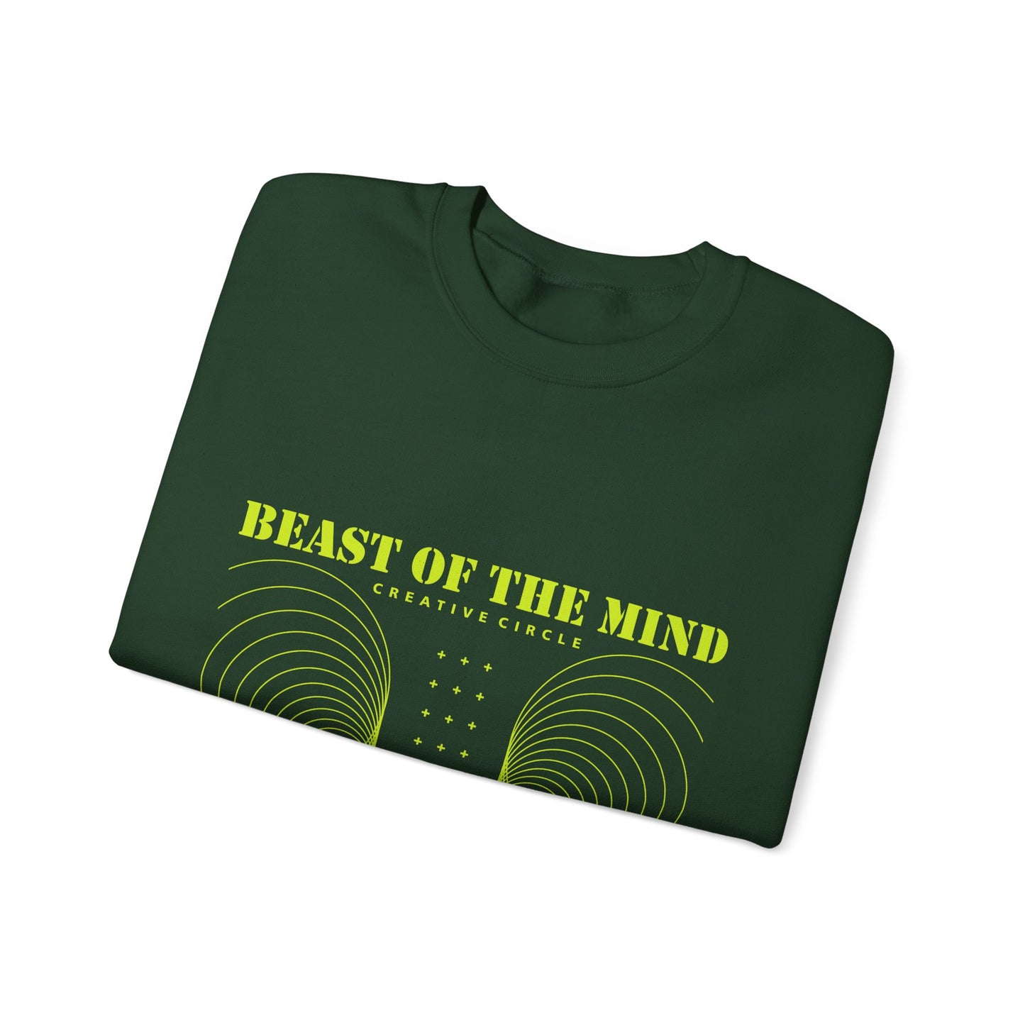 Beast Of The Mind Creative Circle Unisex Heavy Blend™ Crewneck Sweatshirt