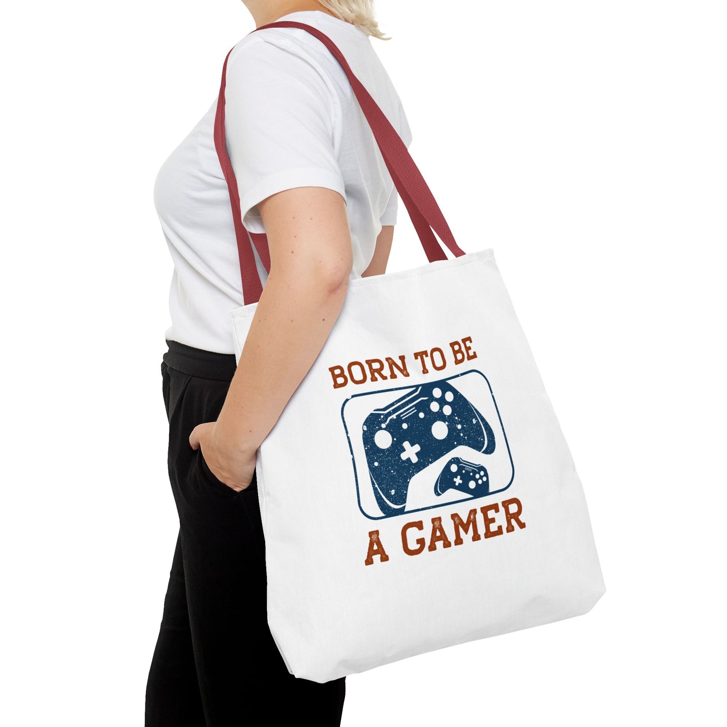 Born To Be A Gamer Tote Bag (AOP)