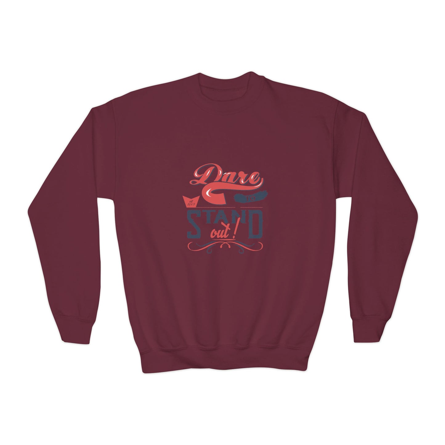 Dare To Stand Out Youth Crewneck Sweatshirt