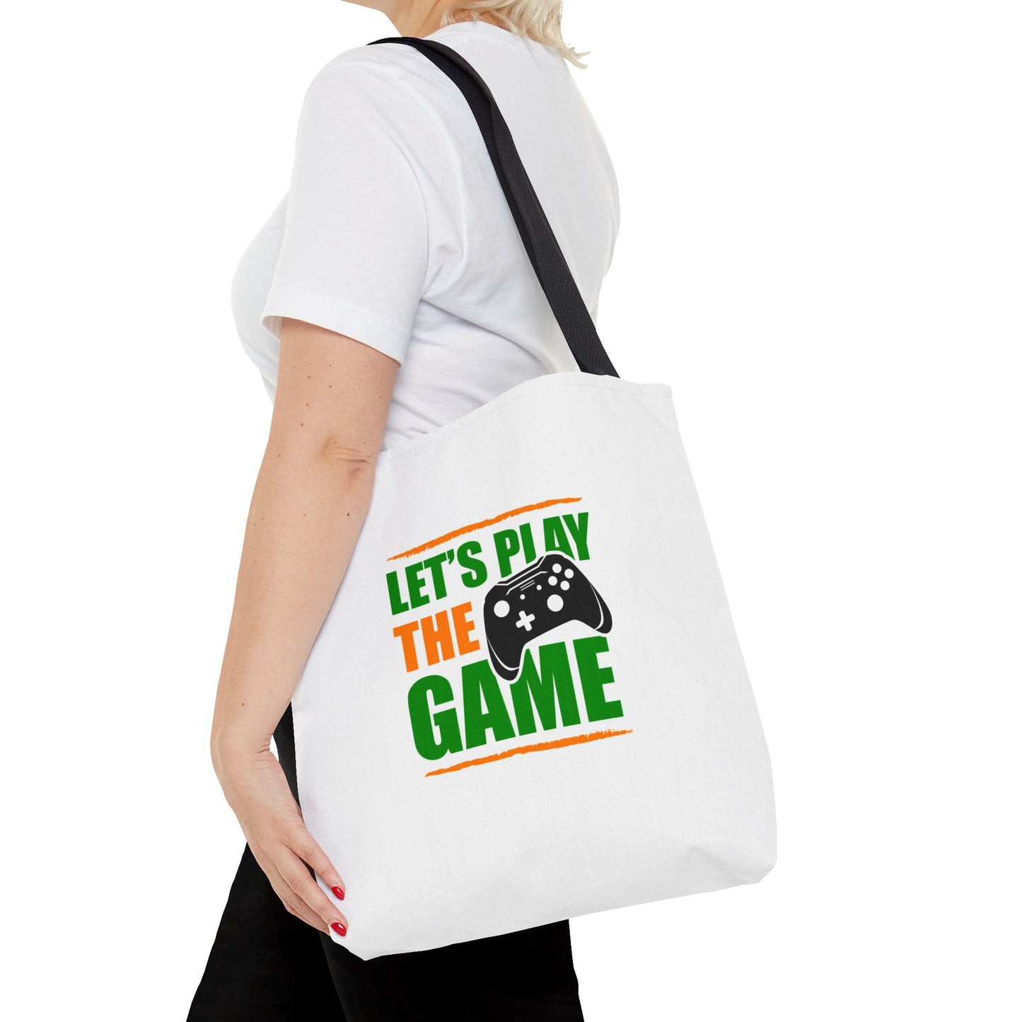 Let's Play The Game Tote Bag (AOP)