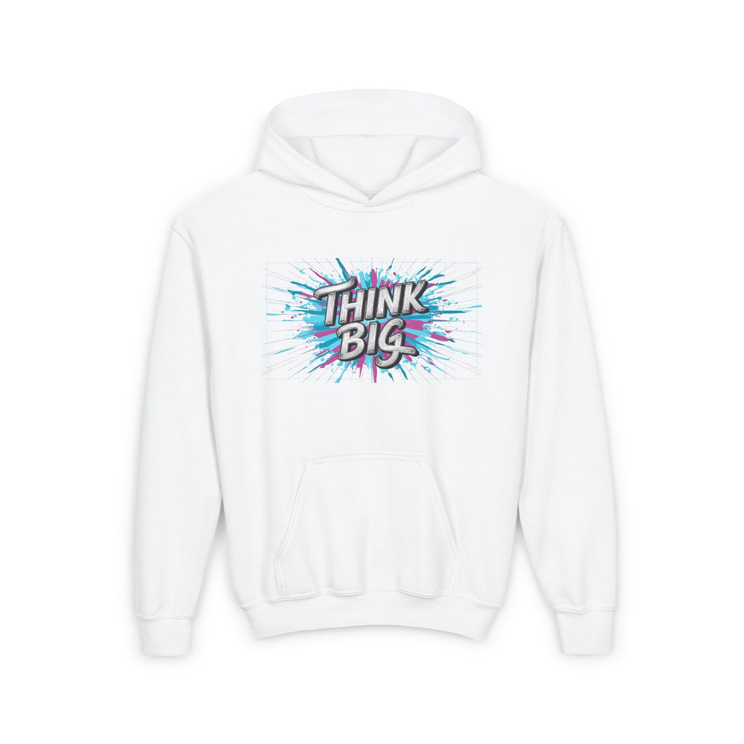 Think Big Youth Heavy Blend Hooded Sweatshirt